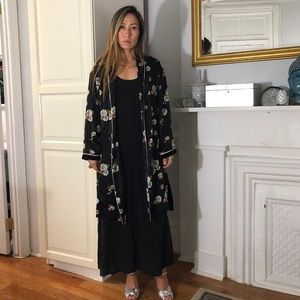 Robe style jacket/kimono